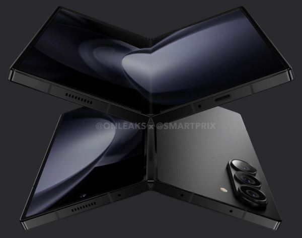 Samsung Galaxy Z Fold 6 впервые на рендерах: что нового?